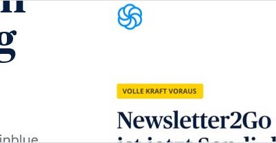 Newsletter2Go wird Sendinblue