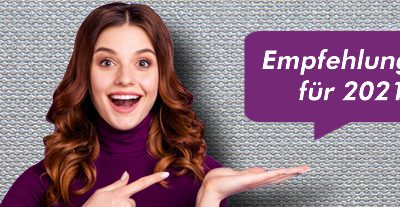 Empfehlungen für 2021