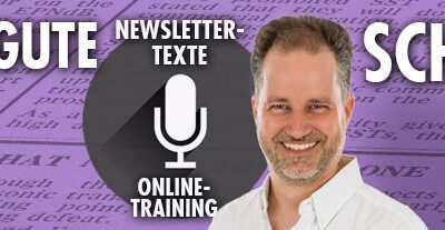 Online-Training: Wirklich gute Newsletter-Texte schreiben